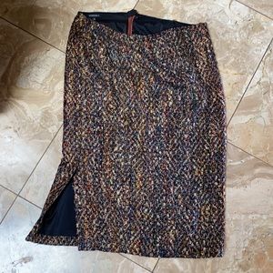 Lafayette 148 New York boucle pencil skirt